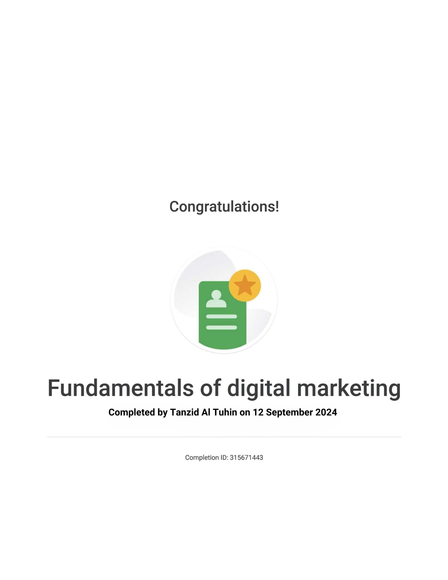 Fundamentals of Digital Marketing — Google